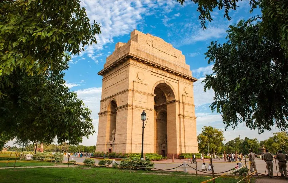 India Gate in Delhi - Golden Triangle Tour